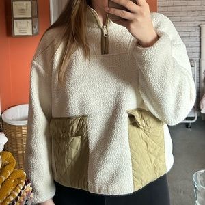 Madewell Fleece Quarter-Zip